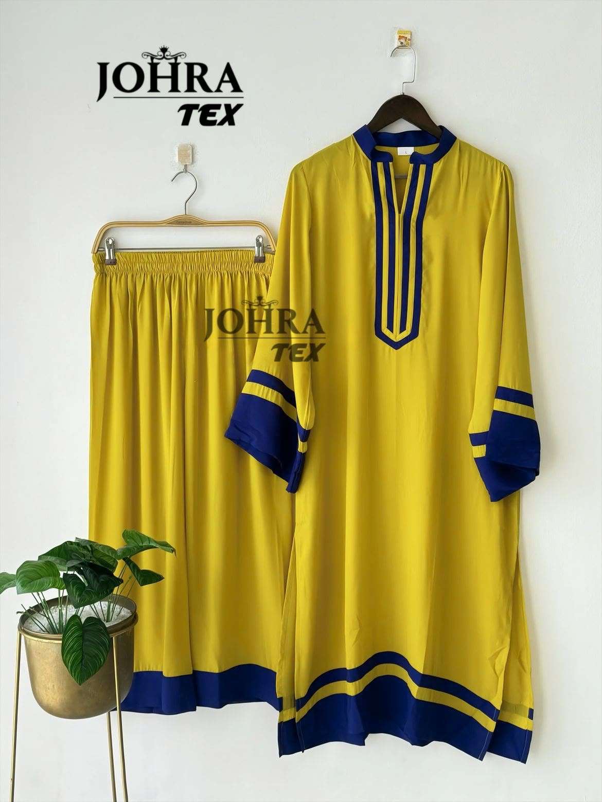 Johra Tex JT 200 Viscose Rayon Casual Wear Co-Ord Set - Amrah Wholesale