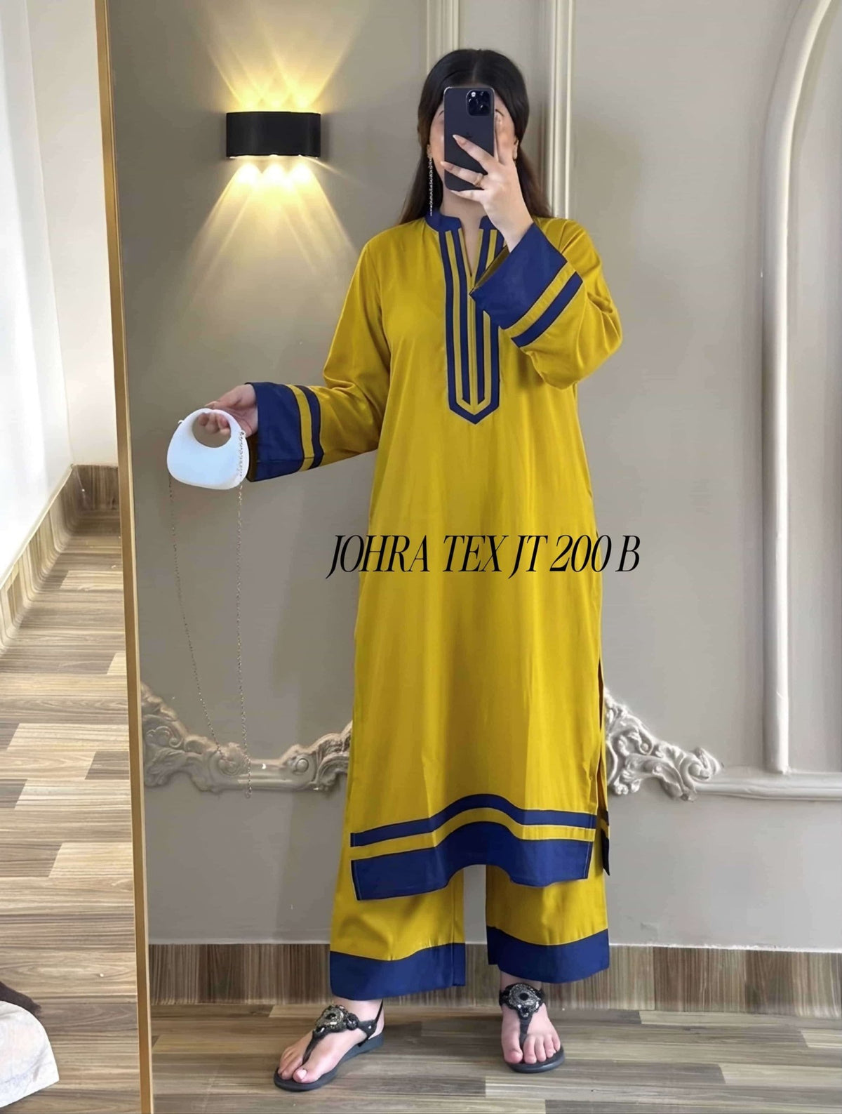 Johra Tex JT 200 Viscose Rayon Casual Wear Co-Ord Set - Amrah Wholesale
