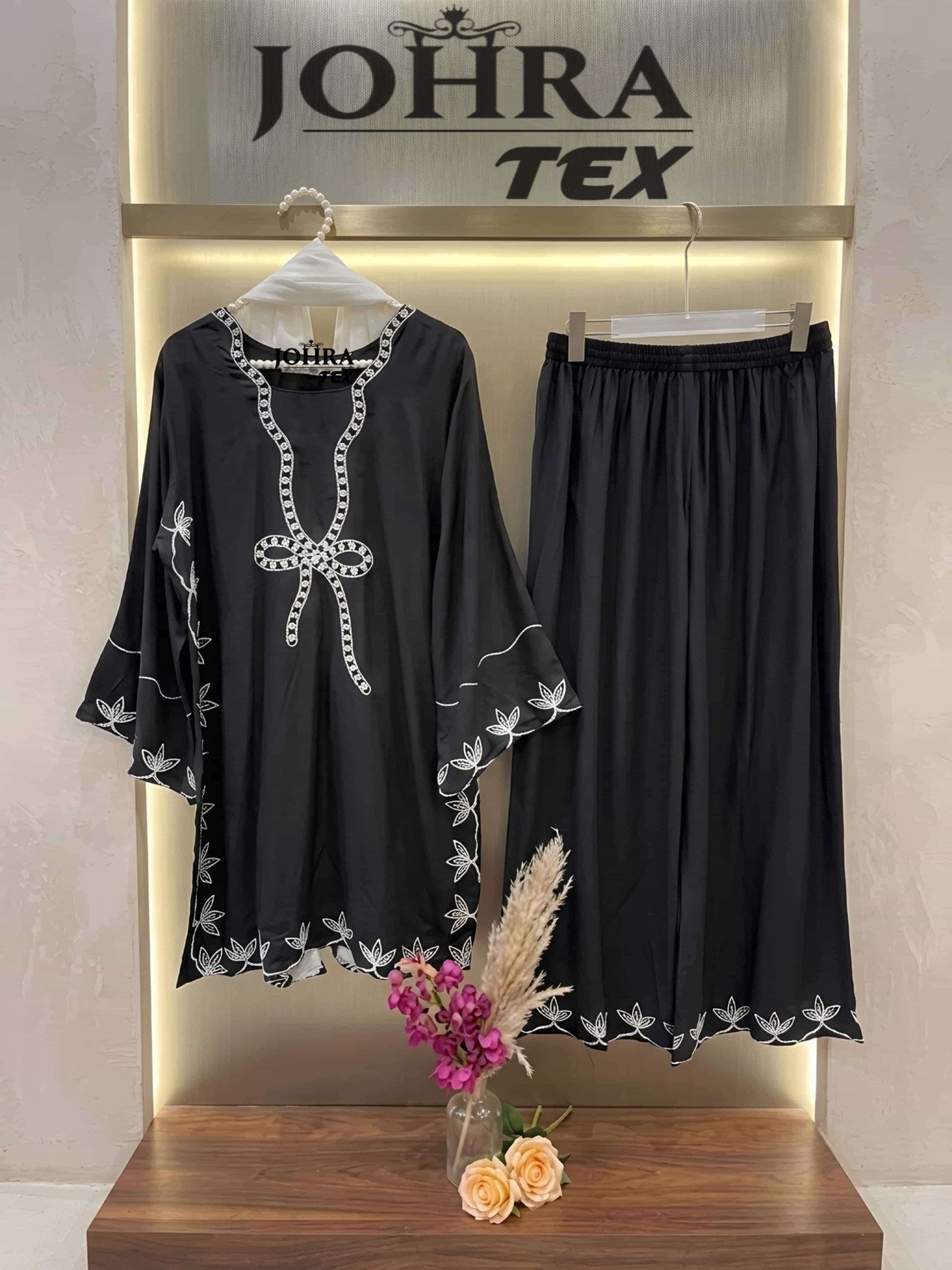 Johra Tex JT-201 Viscose Rayon Printed Stitched Pakistani Suit Set - Amrah Wholesale