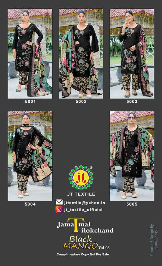Jt Textile Black Mango Vol-05