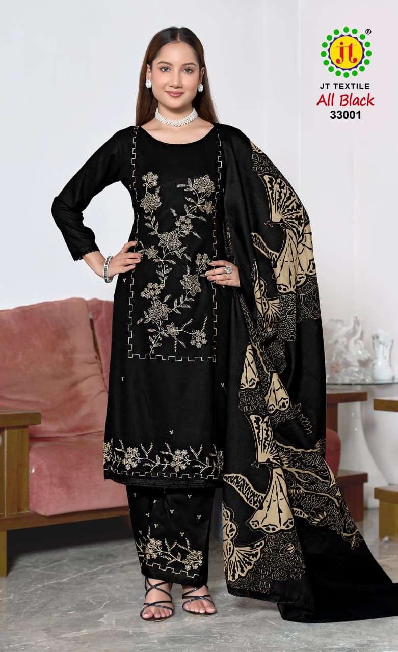 Jt Textile All Black Vol-33