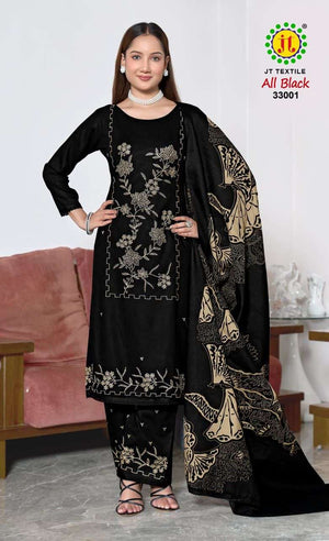 Jt Textile All Black Vol-33