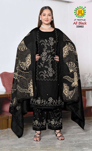 Jt Textile All Black Vol-33