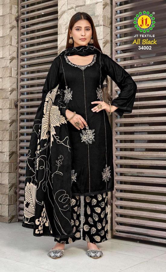 Jt Textile All Black Vol-34