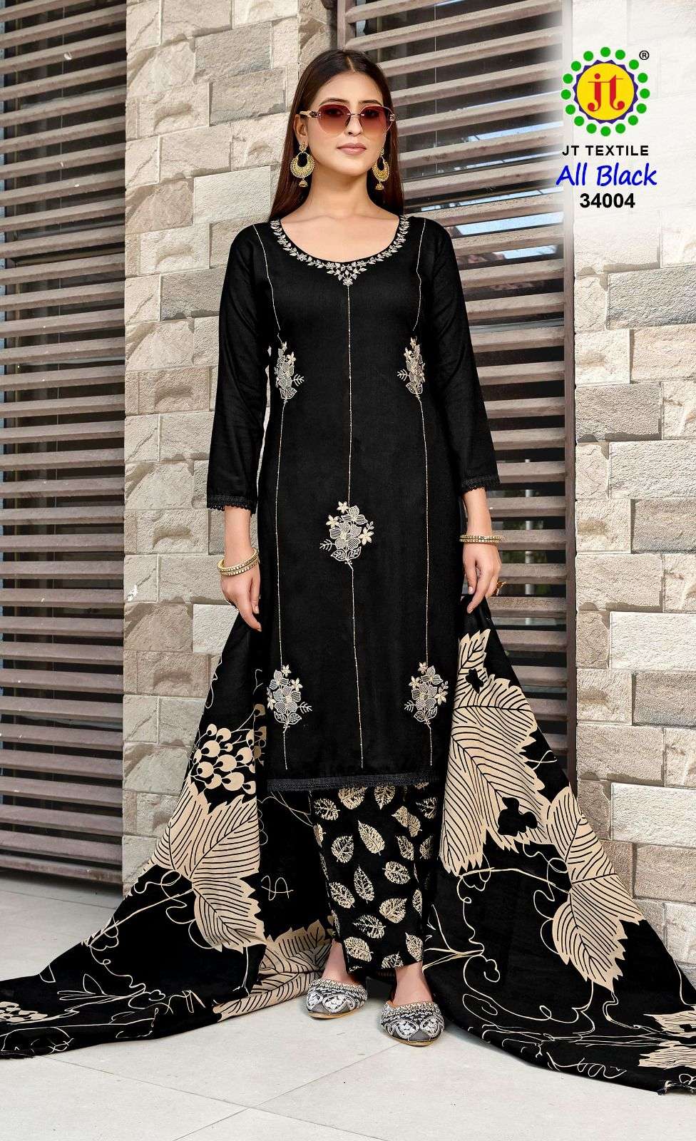 Jt Textile All Black Vol-34