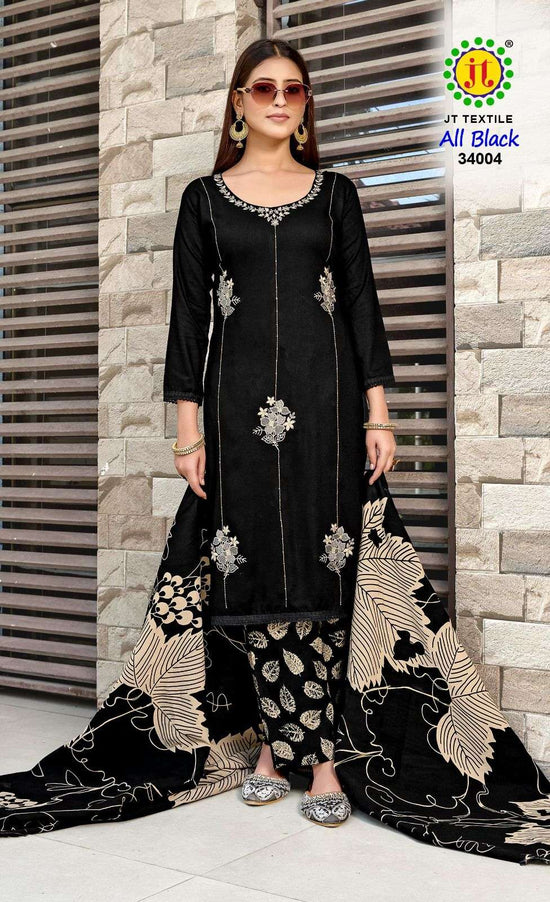 Jt Textile All Black Vol-34