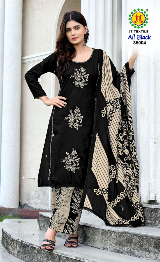 Jt Textile All Black Vol-35