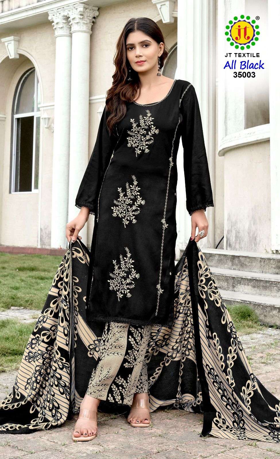 Jt Textile All Black Vol-35
