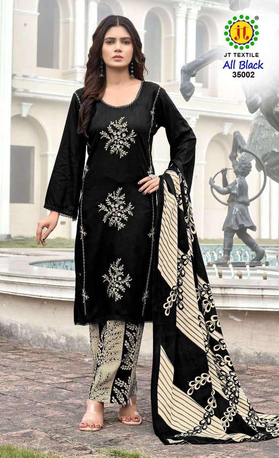 Jt Textile All Black Vol-35