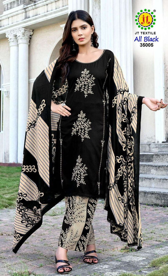 Jt Textile All Black Vol-35
