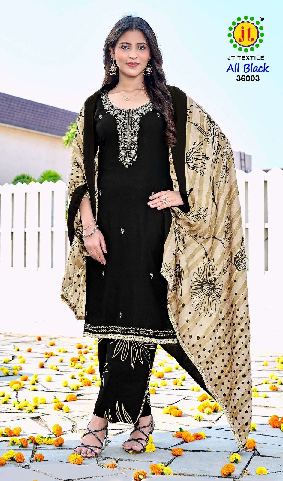 JT Textile All Black Vol-36