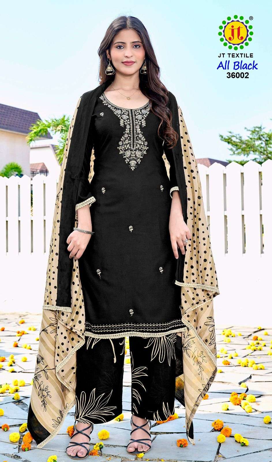 JT Textile All Black Vol-36