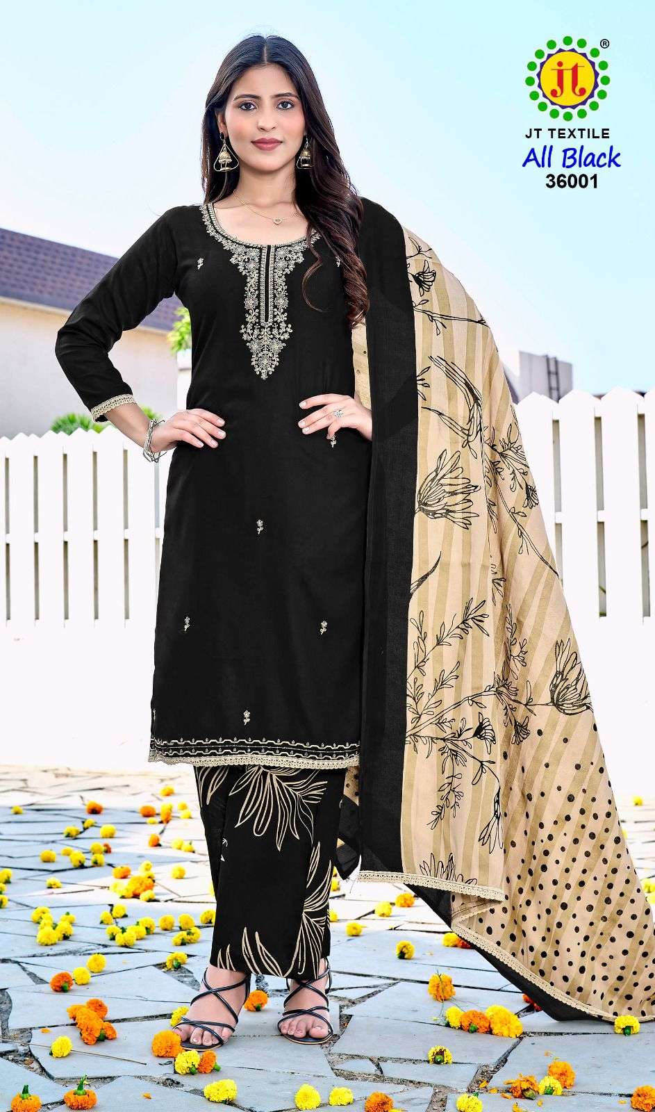 JT Textile All Black Vol-36