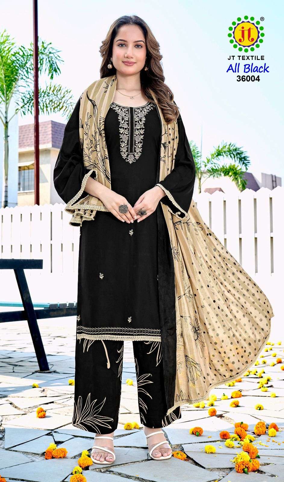 JT Textile All Black Vol-36