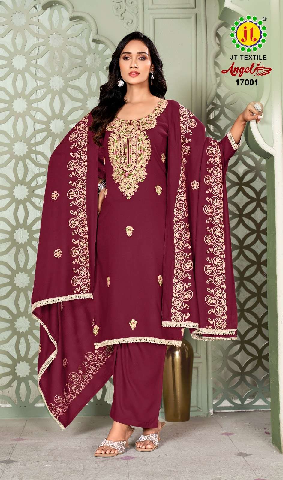 Jt Textile Angel Vol - 17 - Amrah Wholesale