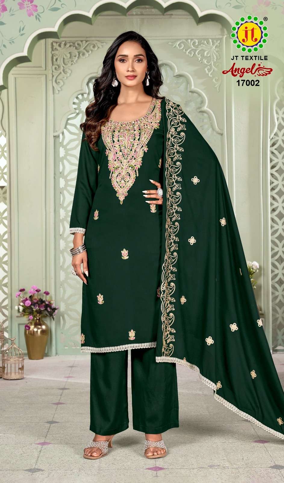 Jt Textile Angel Vol - 17 - Amrah Wholesale