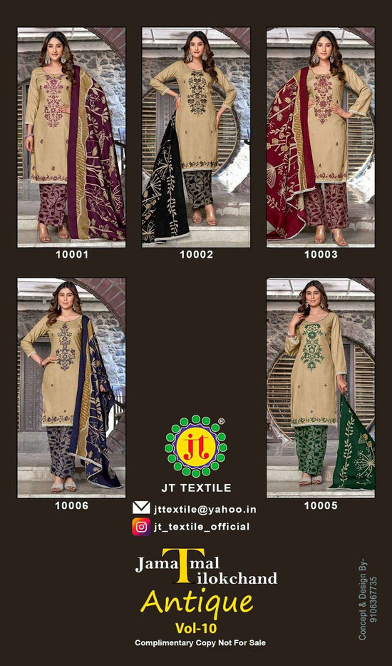 Jt Textile Antique Vol-10