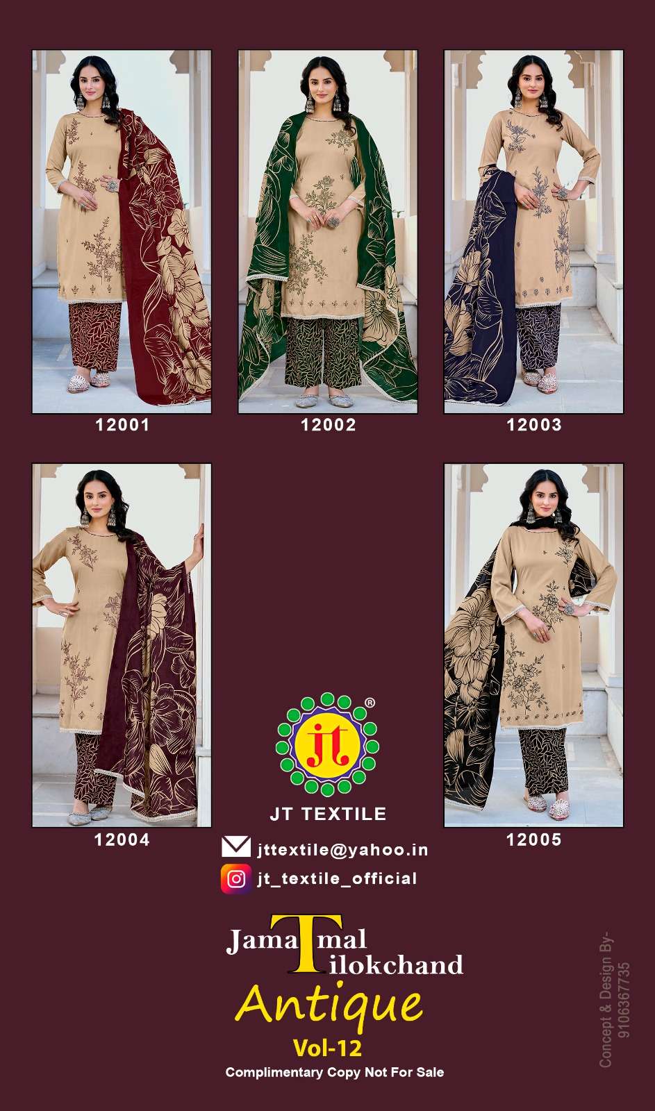 Jt Textile Antique Vol-12