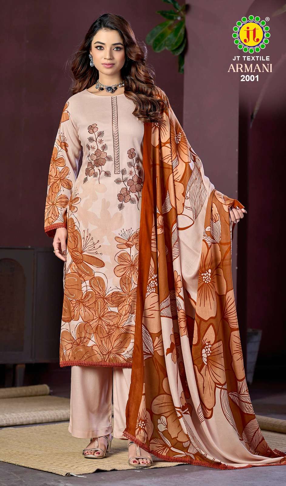 Jt Textile Armani Vol - 02 - Amrah Wholesale