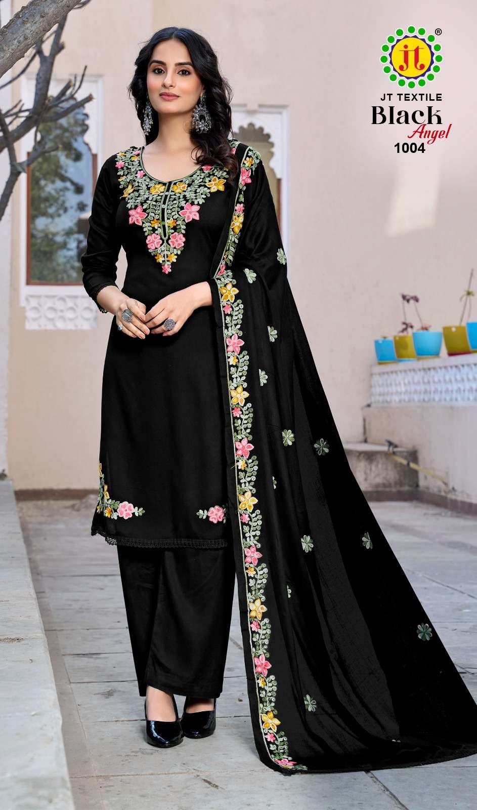 Jt Textile Black Angel Vol - 01 - Amrah Wholesale