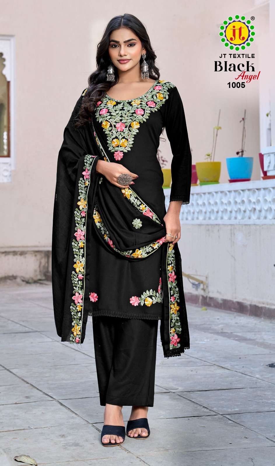 Jt Textile Black Angel Vol - 01 - Amrah Wholesale