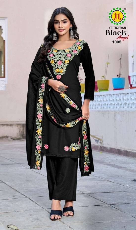 Jt Textile Black Angel Vol - 01 - Amrah Wholesale