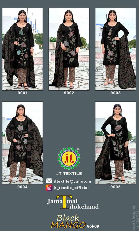 Jt Textile Black Mango Vol-09