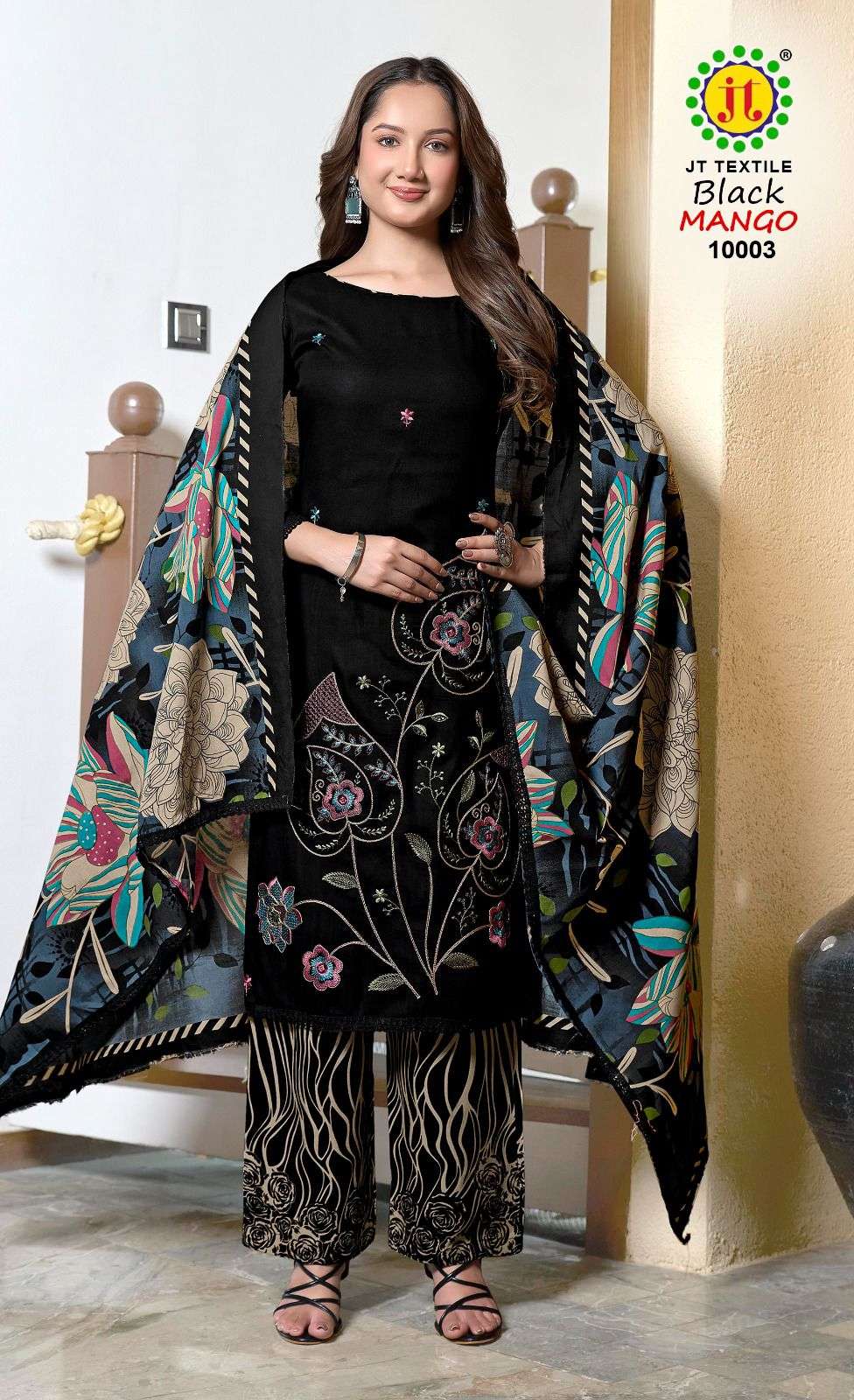 Jt Textile Black Mango Vol-10