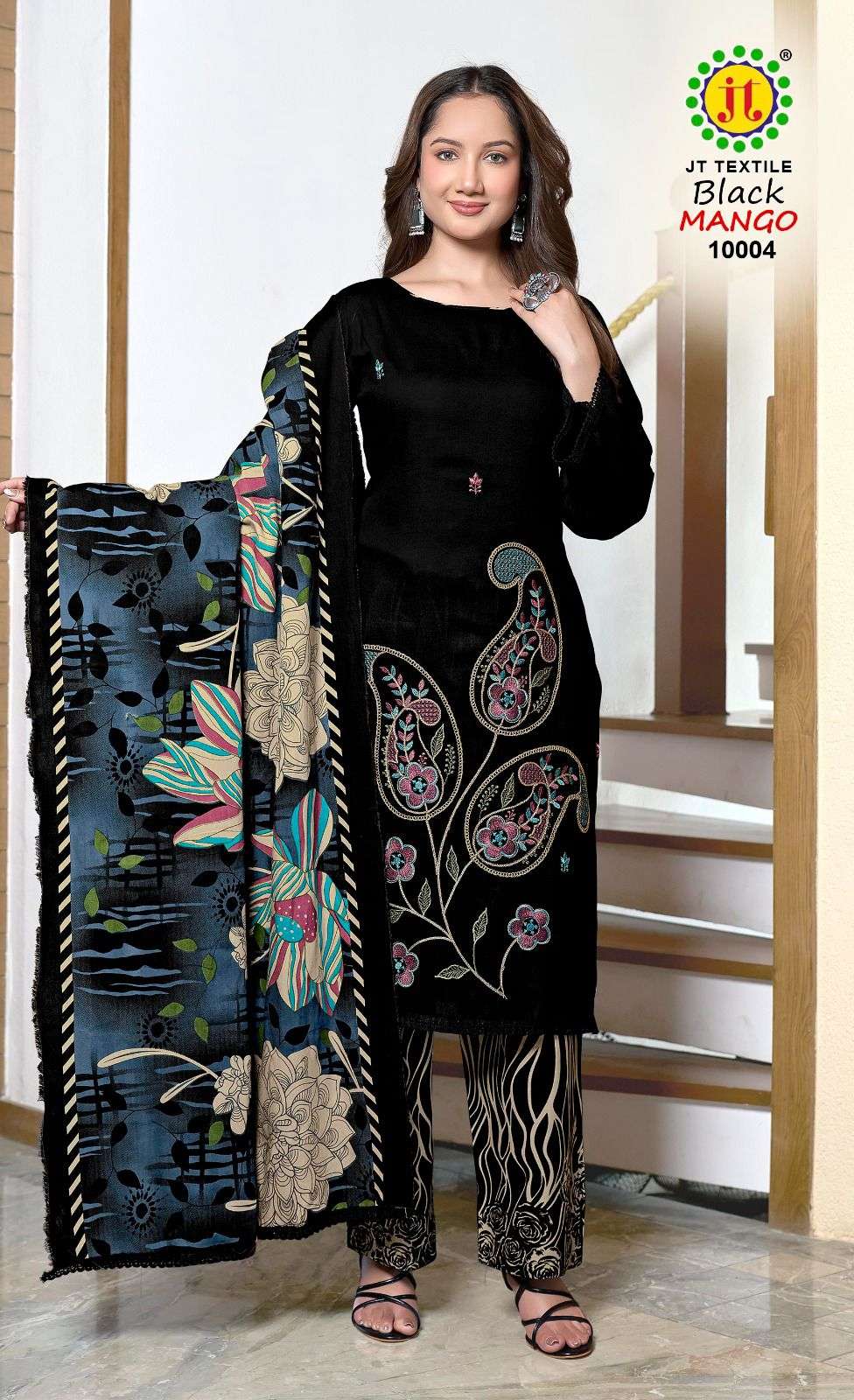 Jt Textile Black Mango Vol-10