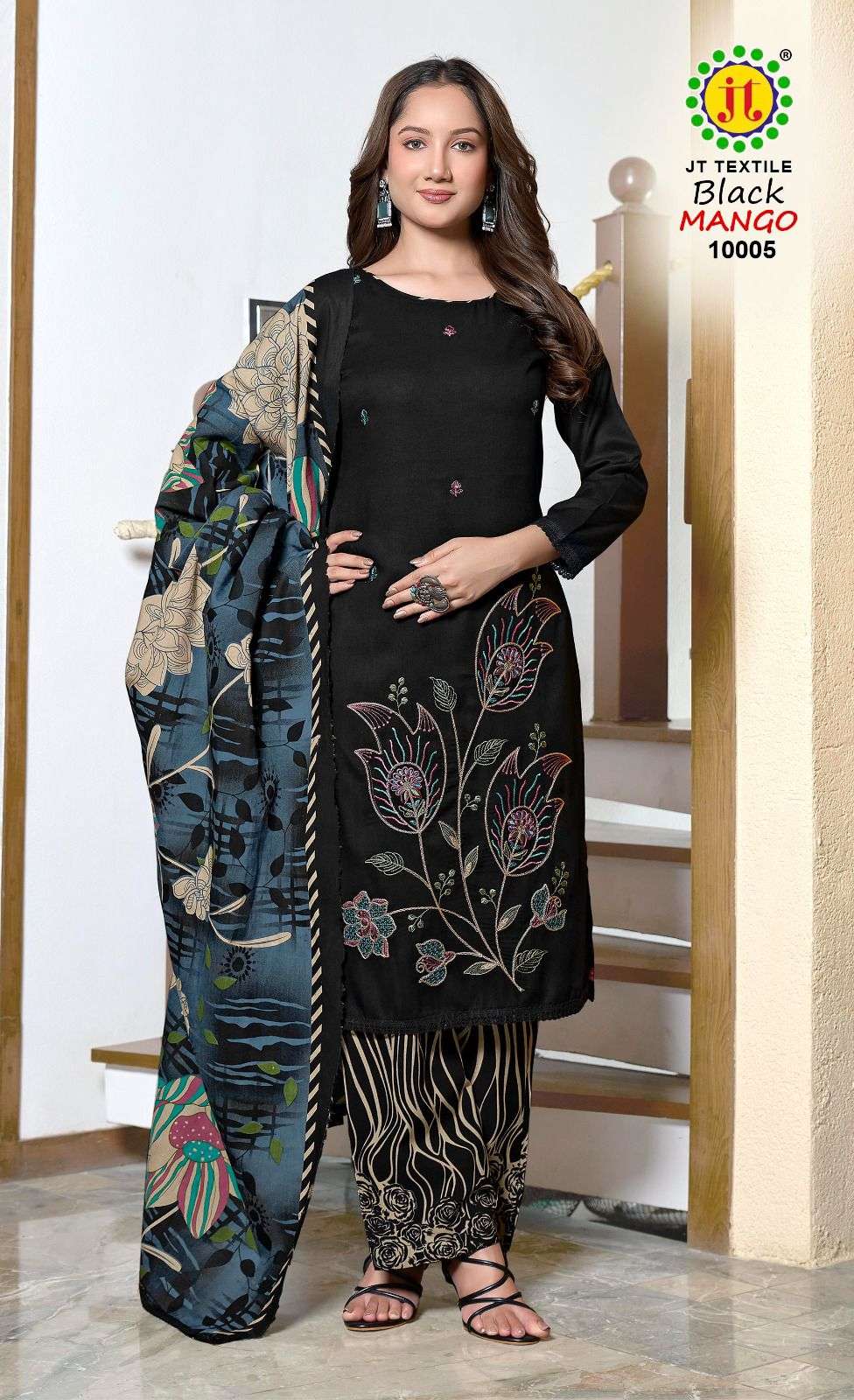 Jt Textile Black Mango Vol-10