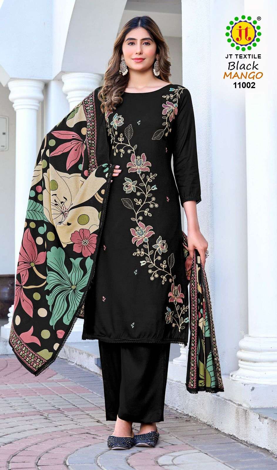 Jt Textile Black Mango Vol-11