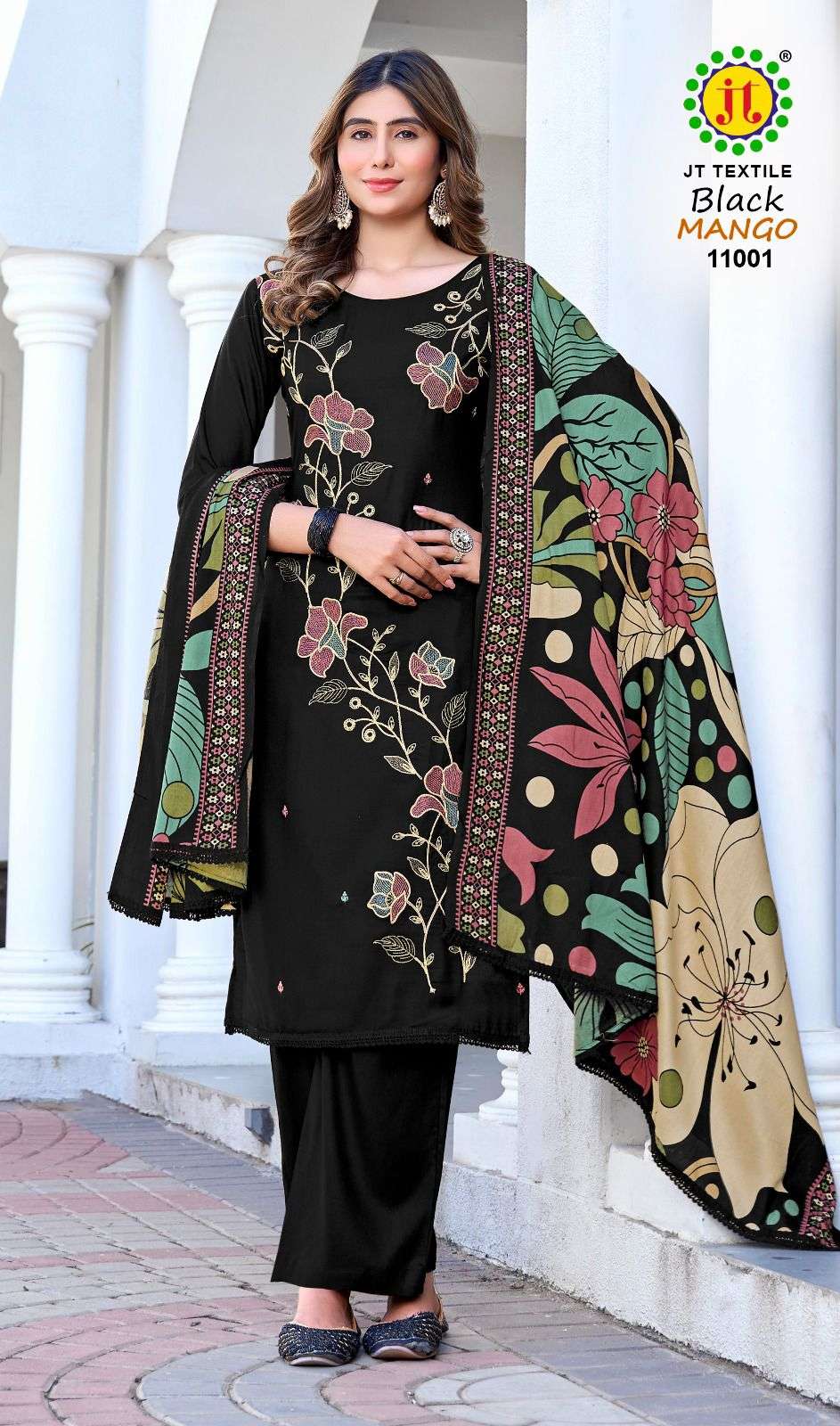 Jt Textile Black Mango Vol-11