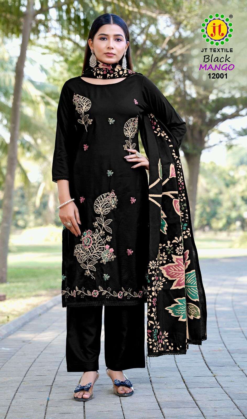 JT Textile Black Mango Vol-12