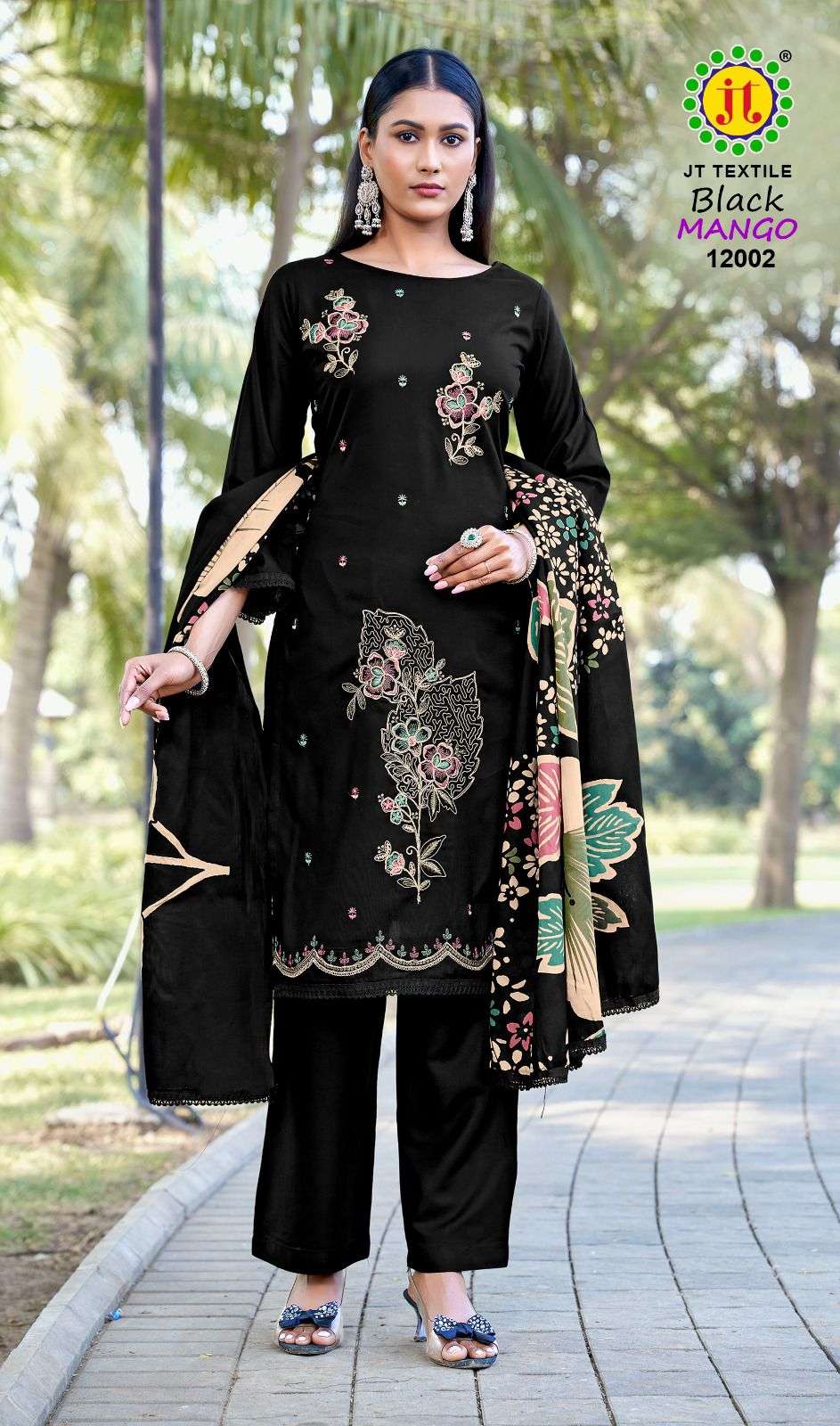 JT Textile Black Mango Vol-12