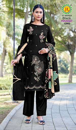 JT Textile Black Mango Vol-12