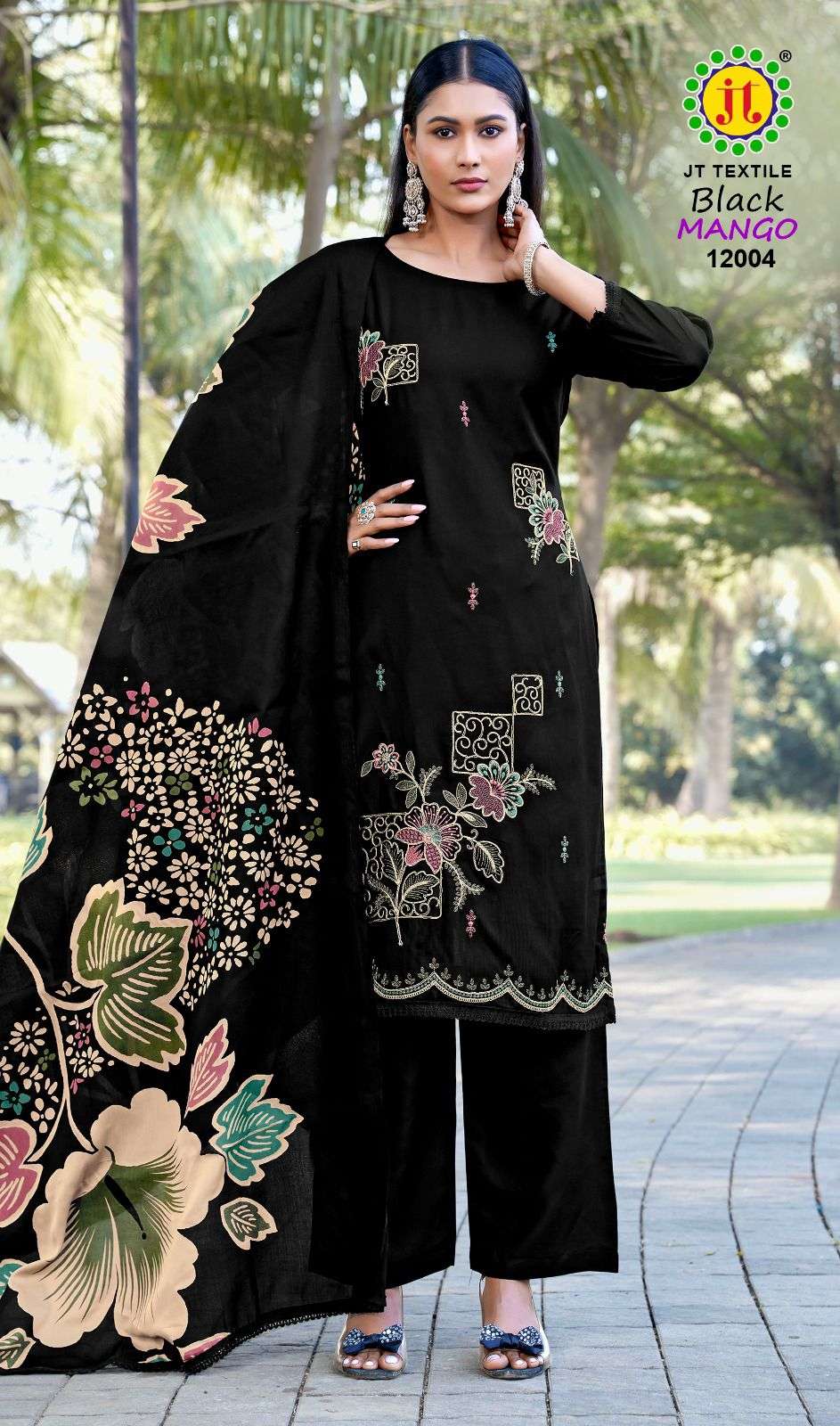 JT Textile Black Mango Vol-12
