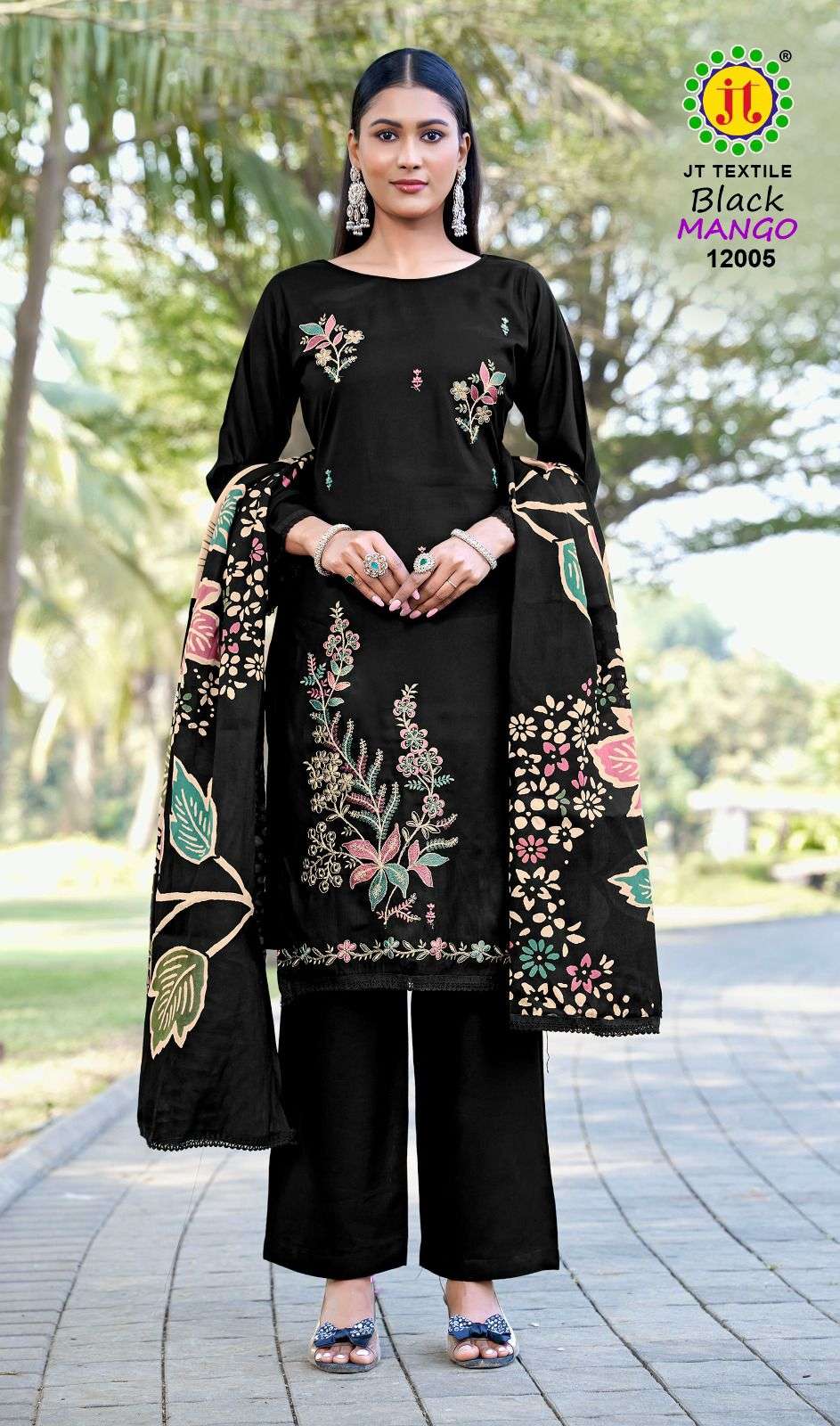 JT Textile Black Mango Vol-12