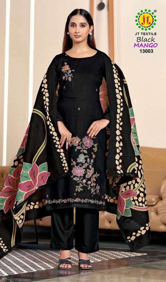 Jt Textile Black Mango Vol-13