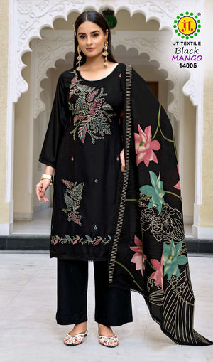 Jt Textile Black Mango Vol - 14 - Amrah Wholesale