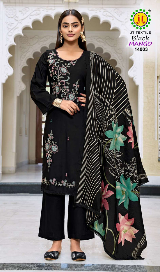 Jt Textile Black Mango Vol - 14 - Amrah Wholesale