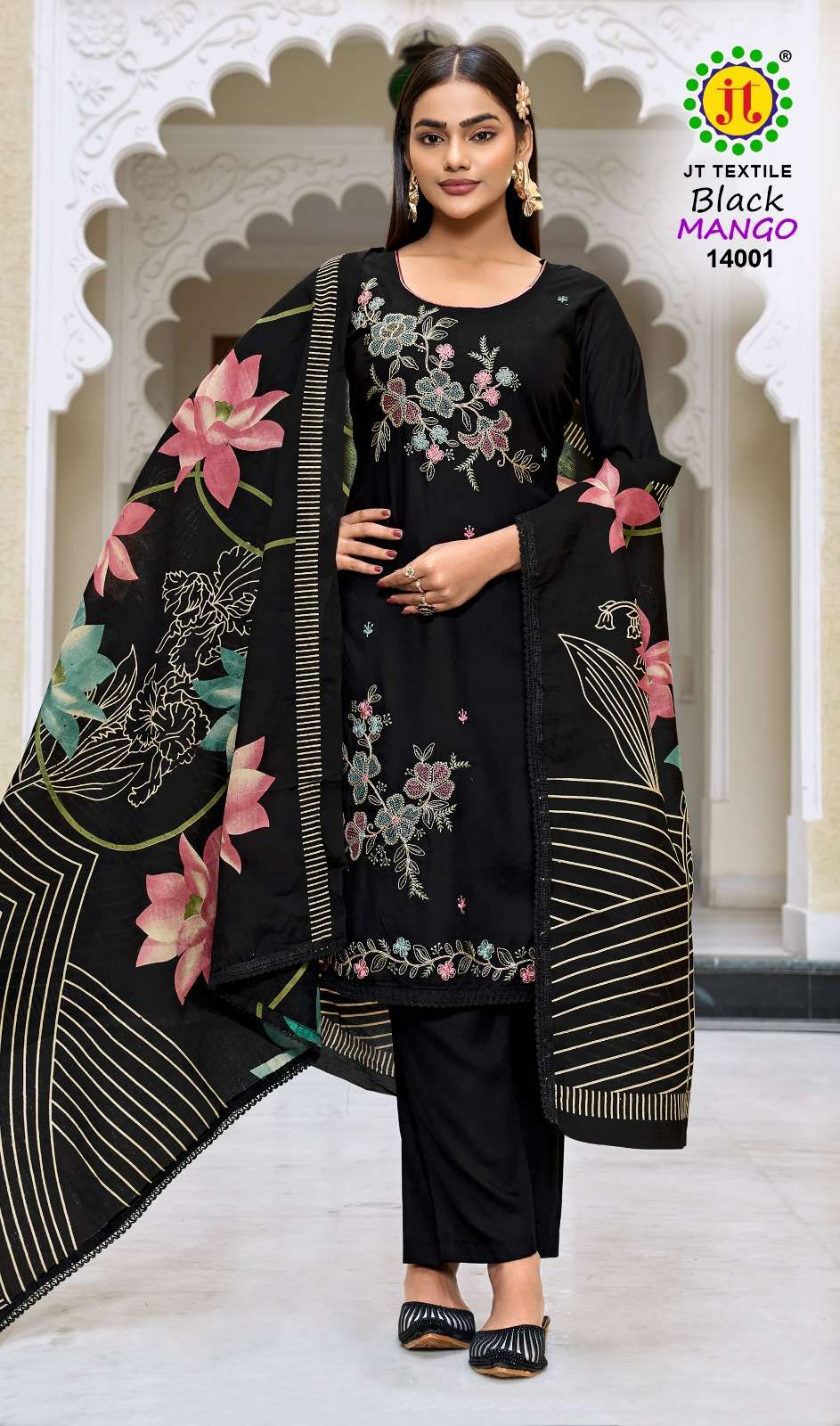 Jt Textile Black Mango Vol - 14 - Amrah Wholesale