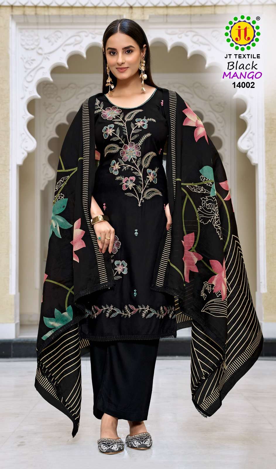 Jt Textile Black Mango Vol - 14 - Amrah Wholesale