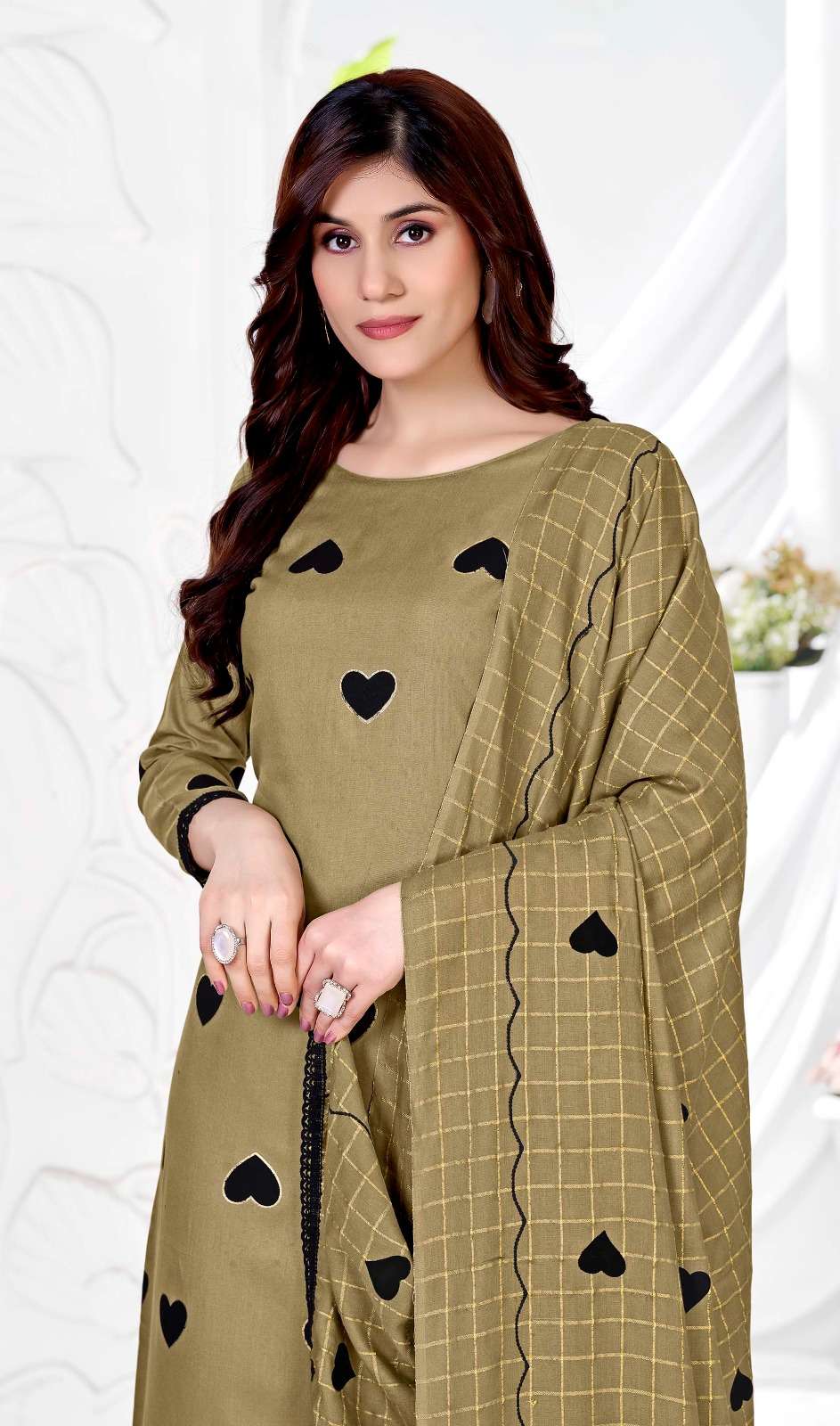 JT Textile Black Nigaar Vol 1 Rayon Dress Material