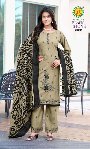 Jt Textile Black Stone Vol-21