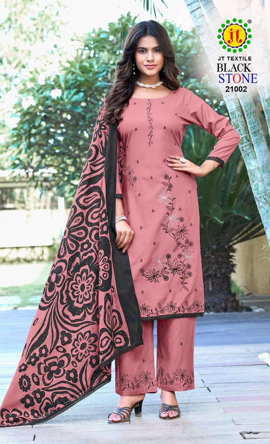 Jt Textile Black Stone Vol-21