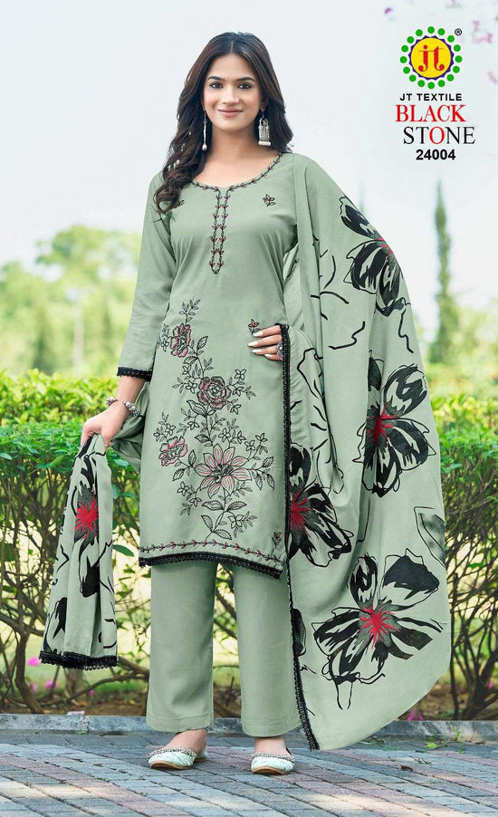 Jt Textile Black Stone Vol-24