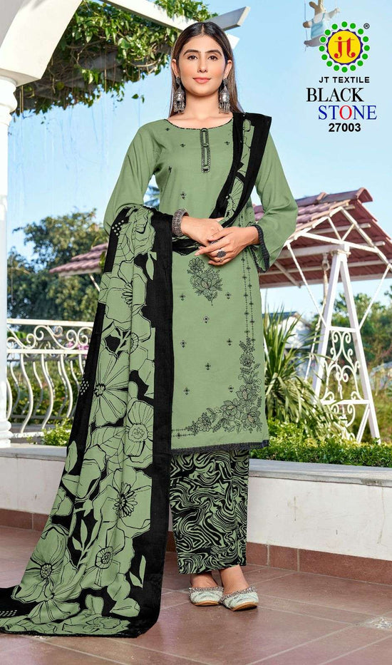 Jt Textile Black Stone Vol-27