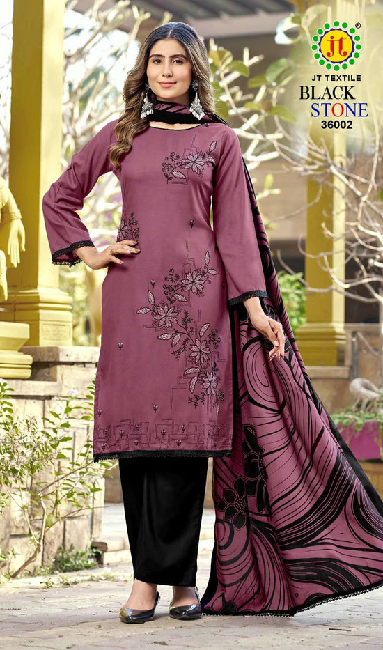 Jt Textile Black Stone Vol - 36 - Amrah Wholesale