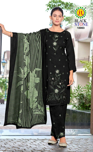 Jt Textile Black Stone Vol-18