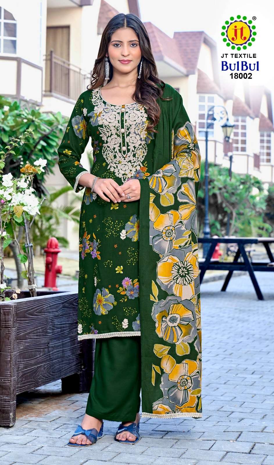 Jt Textile Bul Bul Vol-18
